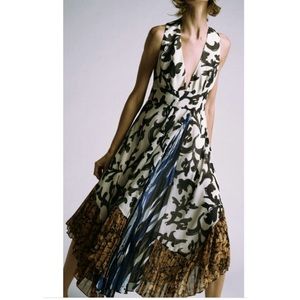 Zara Plunging Neckline Dress